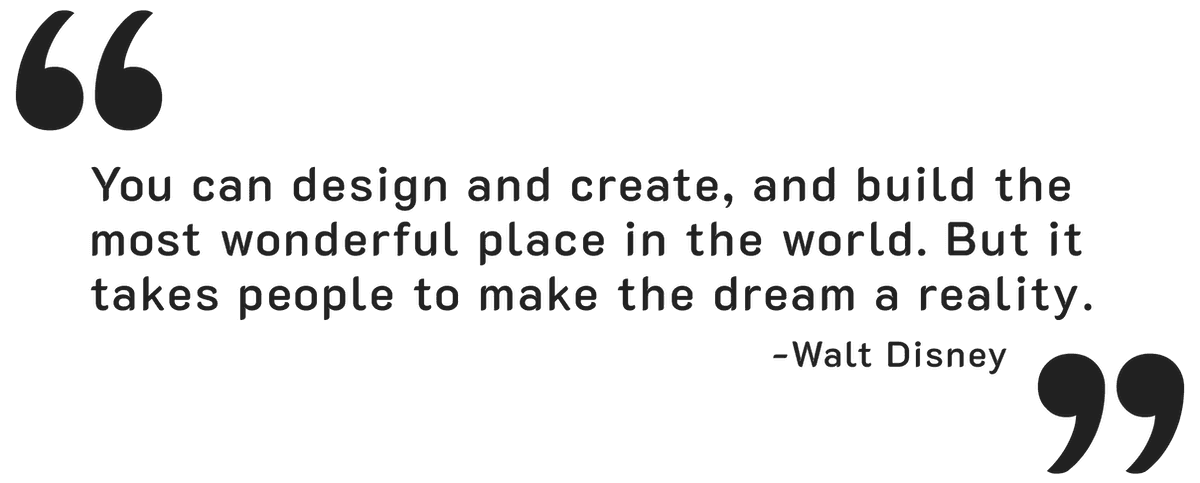 walt disney quote