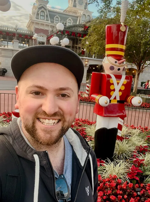 Photo of Jeffrey at Disneyland